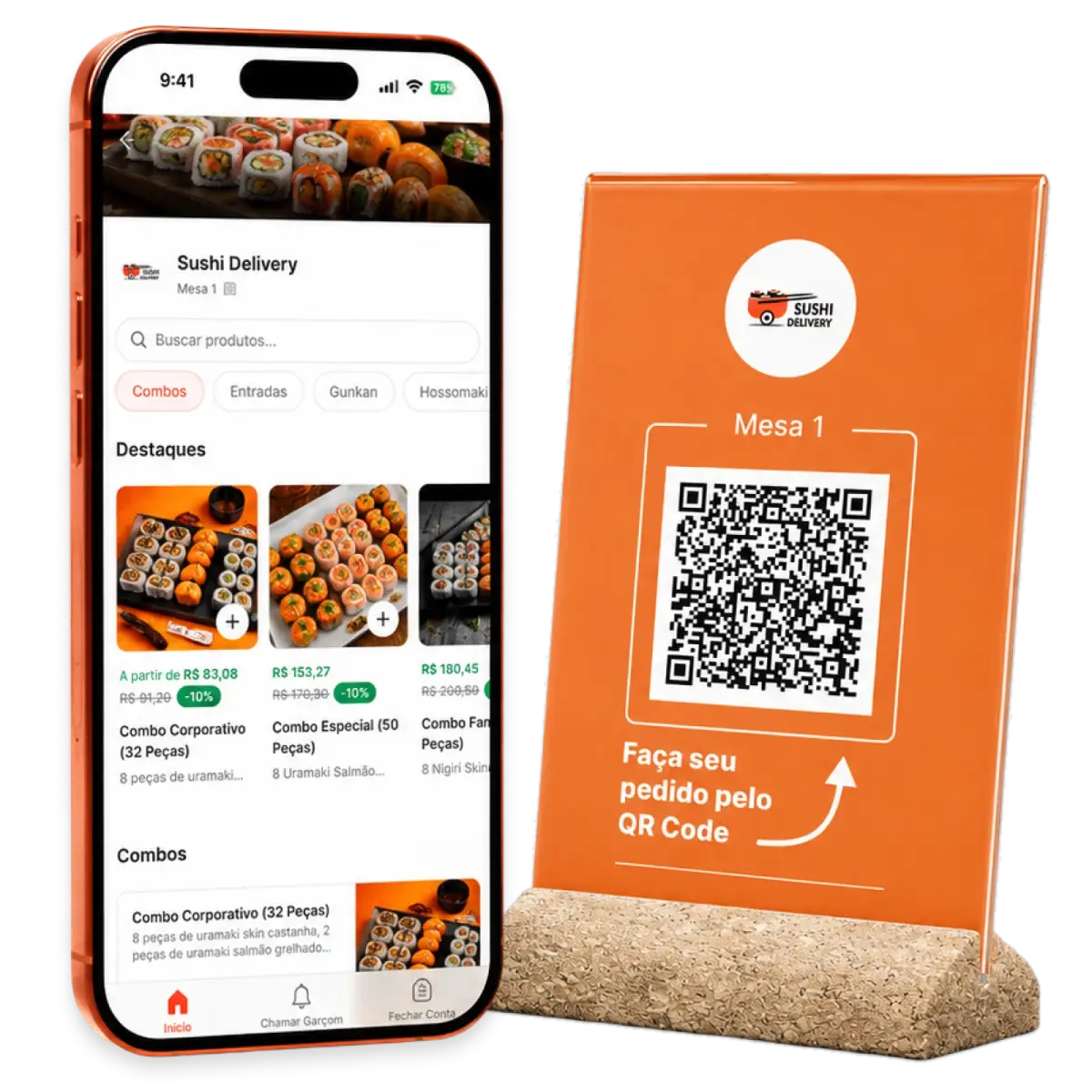 Cardápio Digital em QR Code